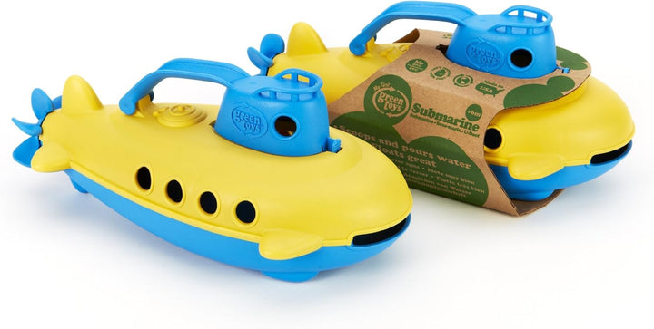 Green Toys 8601032 U-Boot, Badewannenspielzeug, Spielboot, nachhaltiges Badespielzeug für Kinder ab