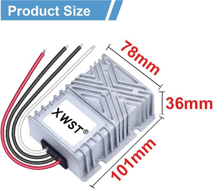 DC-DC 10V-45V zu 48V Spannungs-wandler 8A 384W | 12V 24V 36V auf 48V Converter Netzteil Strom-Adapte