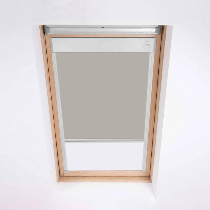 Dachfensterrollos für Velux Dachfenster Verdunkelungsrollo Fenster Code CK06 Hellgrau