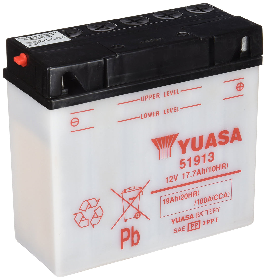 YUASA BATTERIE 51913 offen ohne Saeure
