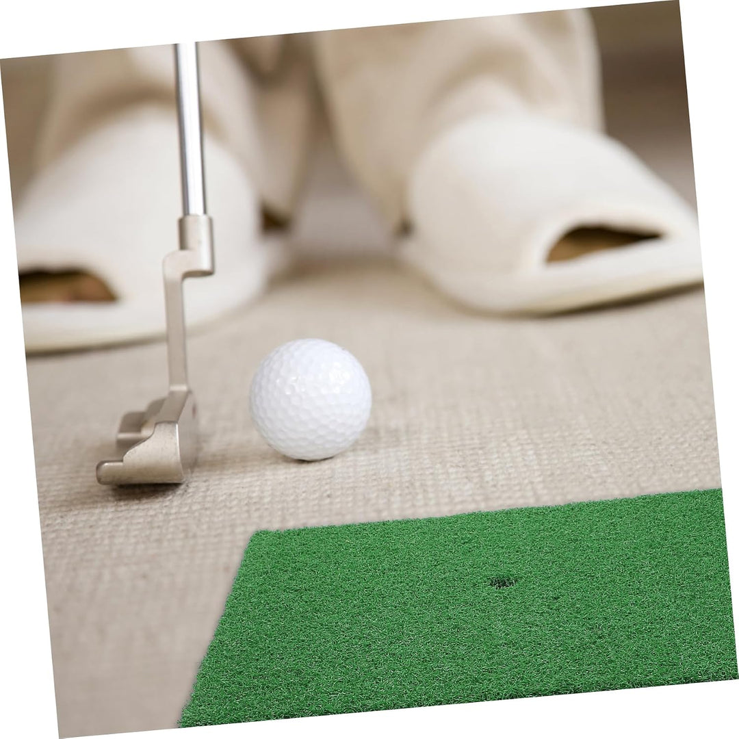 Kisangel Übungsmatte und Sichtbar aus Kunstrasen und Eva 30x30cm Golf Leicht Tragbare für Anfänger u
