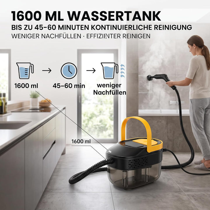 Dampfreiniger Handgerät, Handdampfreiniger für Polster &amp; Auto