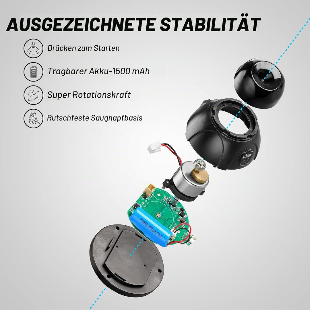 STIGMA Wireless Mini Vortex Mixer 5200rpm Labor Vortex Mixer Shaker mit USB Tintenmischer für Tinte