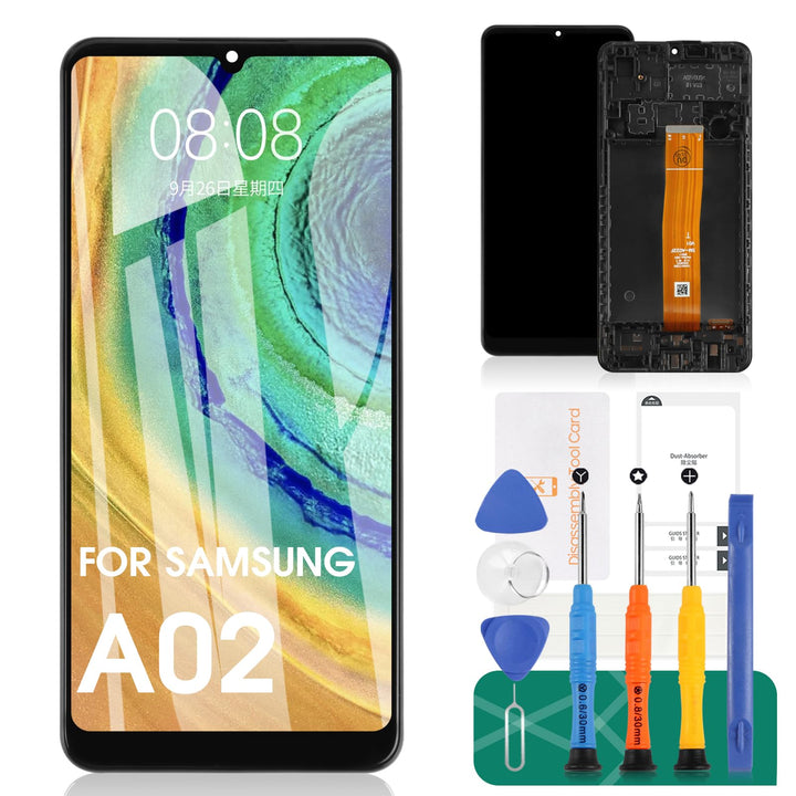 Ersatz-LCD-Display für Samsung Galaxy A02, A022, LCD-Display, SM-A022F, Touch-Digitalisierer, Montag