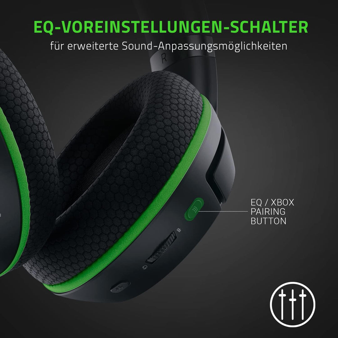 Razer Kaira Pro für Xbox - Kabelloses Headset für Xbox Series X und Mobiles Xbox-Gaming (Triforce Ti