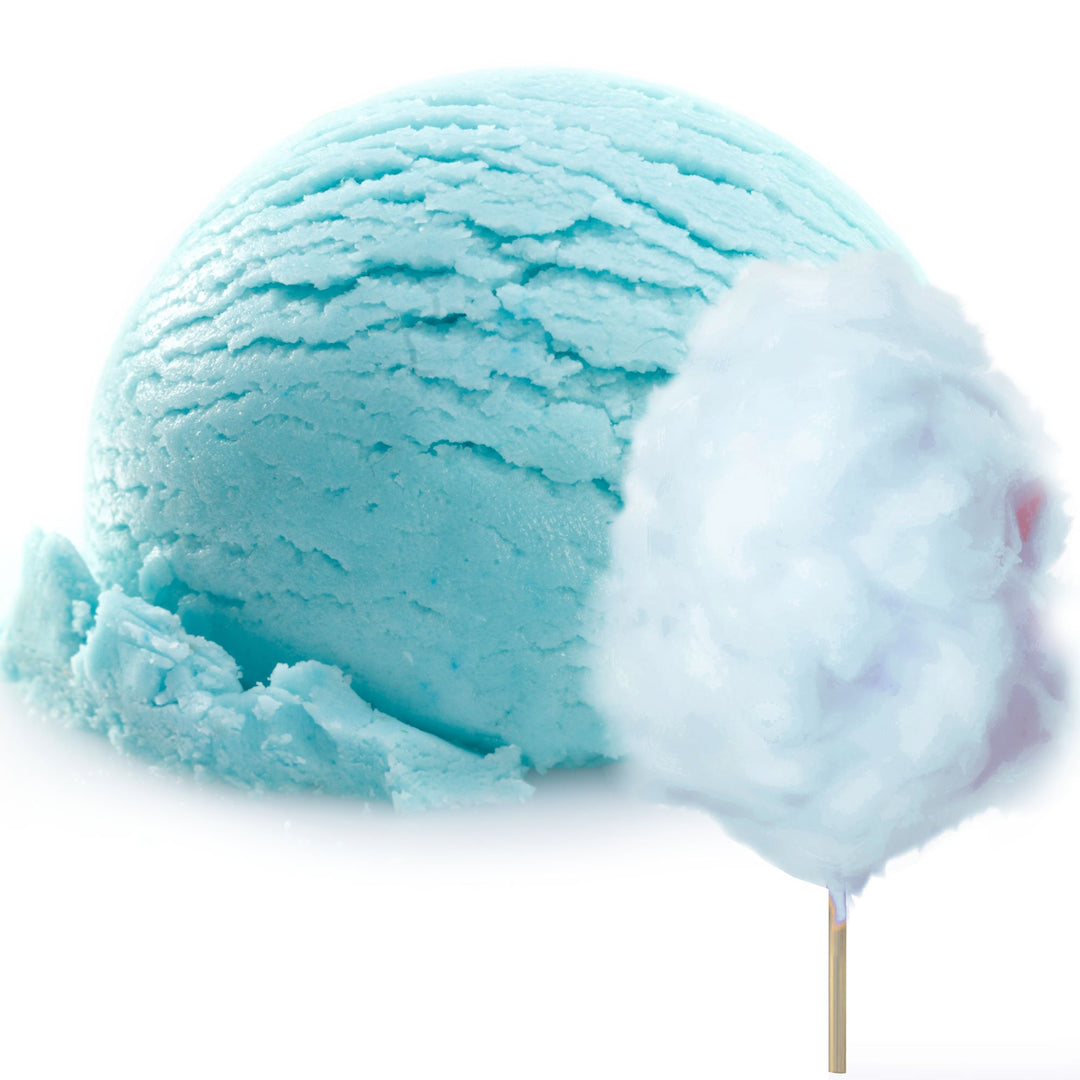 Zuckerwatte Blau Geschmack für Speiseeis Gino Gelati Eispulver Softeispulver für Ihre Eismaschine (1