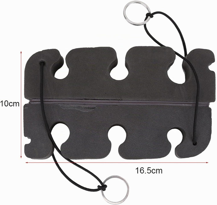 RiToEasysports 2 Stück Magnetische Rutenhalter, Dichter Schaumstoff, Fliegenfischerrutenhalter, Auto