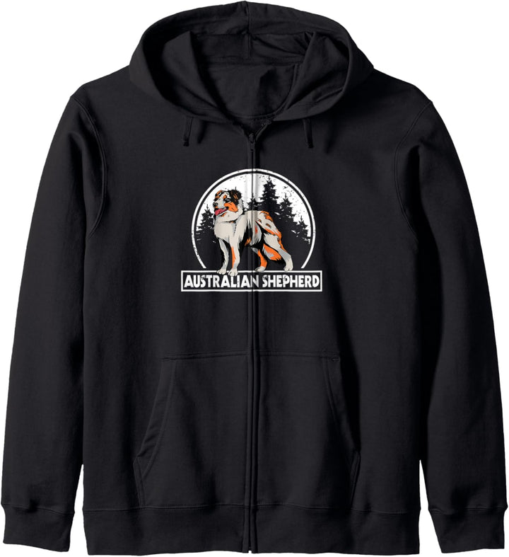 Tolles Australian Shepherd Hunde Design Aussie Kapuzenjacke
