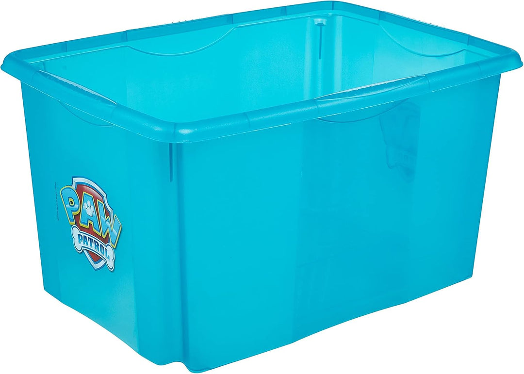 keeeper Paw Patrol Aufbewahrungsbox mit Deckel, Dreh- und stapelbar, Für Kinder, 45 l, Karolina, Fre