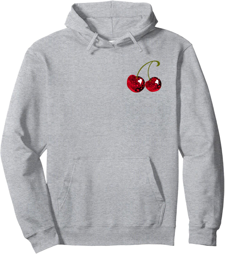 Rote Kirsche, Kirsche, Kirsche Pullover Hoodie