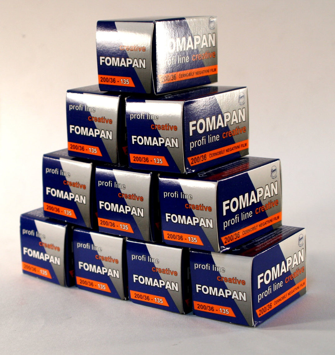 Fomapan 200ASA 135–36 Fotofilm, 10 Stück