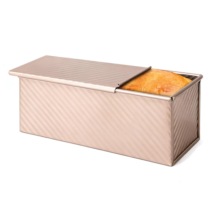1000g Toastbrot Backform Mit Deckel, Kastenform Kuchen Rechteckig Kuchenform Eckig Kastenform Brotba