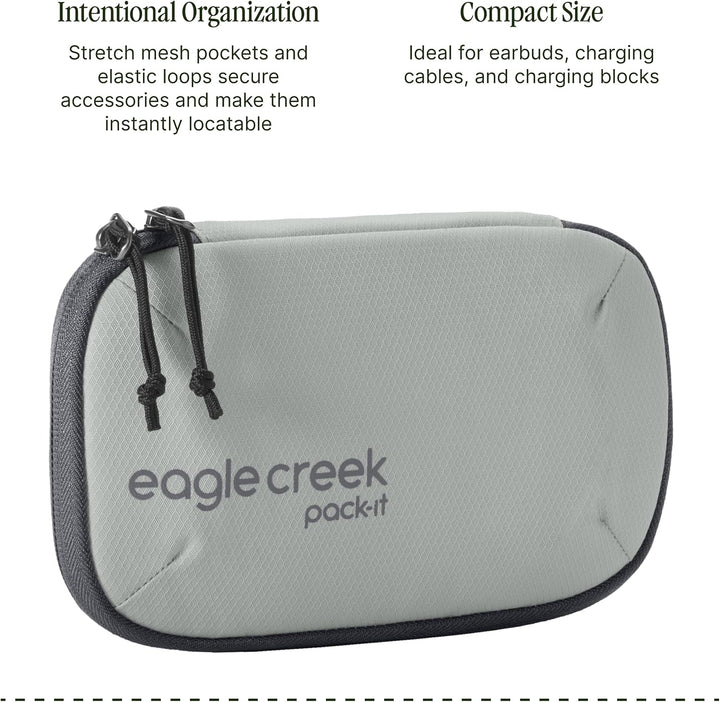 Eagle Creek Pack-It E-Tools Organizer Mini, Storm Grey, Storm Grey