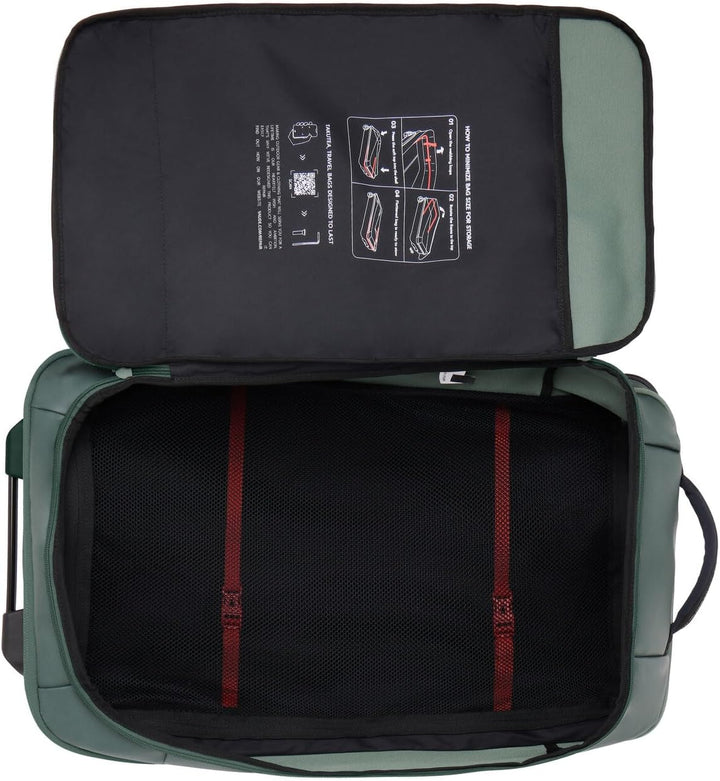 VAUDE Faltbarer Reisetrolley Einheitsgrösse Agave, Einheitsgrösse Agave
