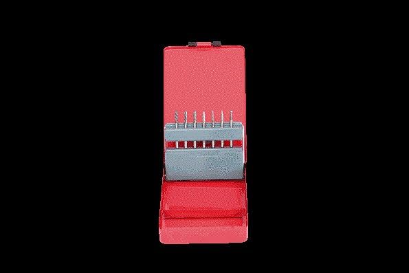 KS Tools 515.3207 HM Frässtift-Satz, 7-tlg., Farbe