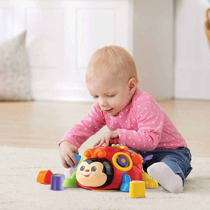 VTech – Super Marienkäfer – Formen zum Einbauen – 2 Spielmodi – Version FR Neue Version des Marienkä