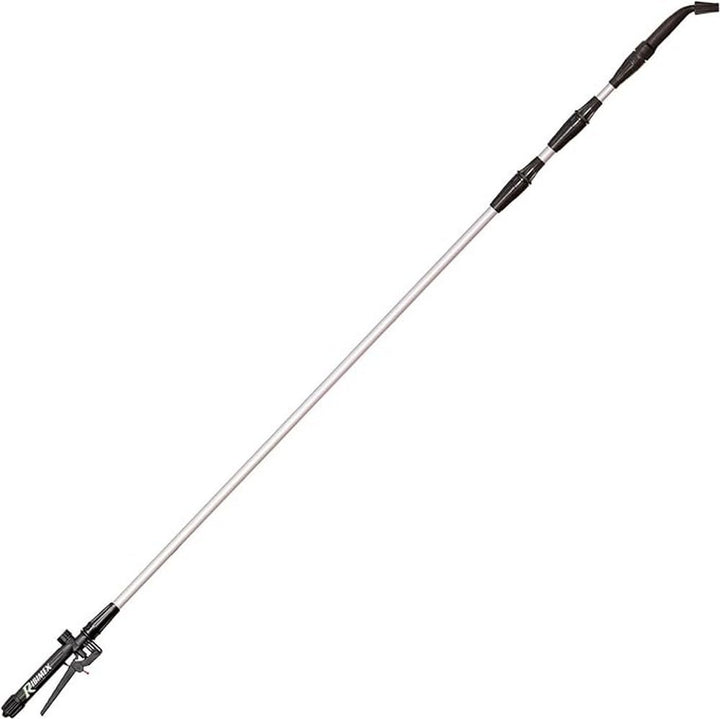 Ribiland 07376 - Teleskoplanze mit doppelter Aluminiumdüse - Silber 2,50 m - 4,29 m, 2,50 m - 4,29 m