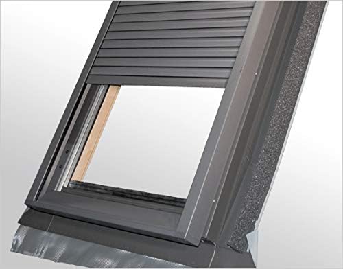Dakea Aussenrollladen C02 55x78cm kompatibel für Velux GGL,GHL &amp; GPL Holz Dachfenster Aussenrolllade