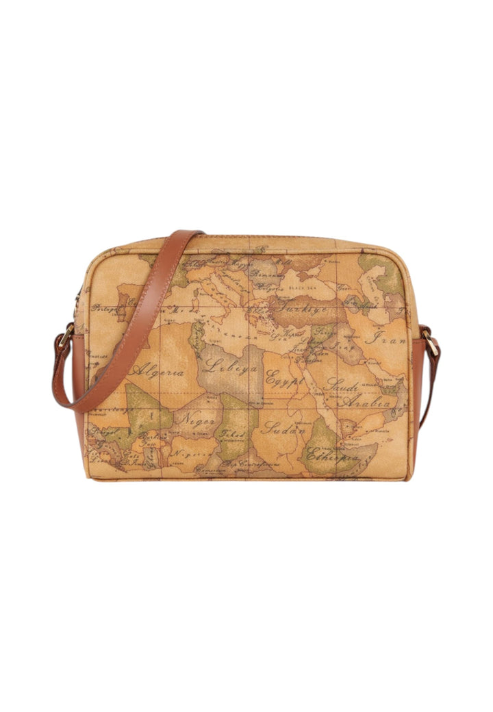 PRIMA CLASSE Donna Borsa Tracolla Geo Classic Natural Mod. E016 6000 Einheitsgrösse, Einheitsgrösse