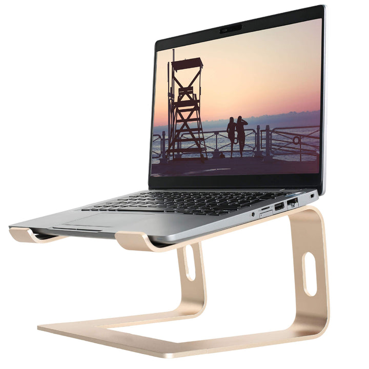 konsol Laptop ständer Ergonomisch Aluminium Notebook Ständer, Demontierbar, Tragbarer, Riser Kompati