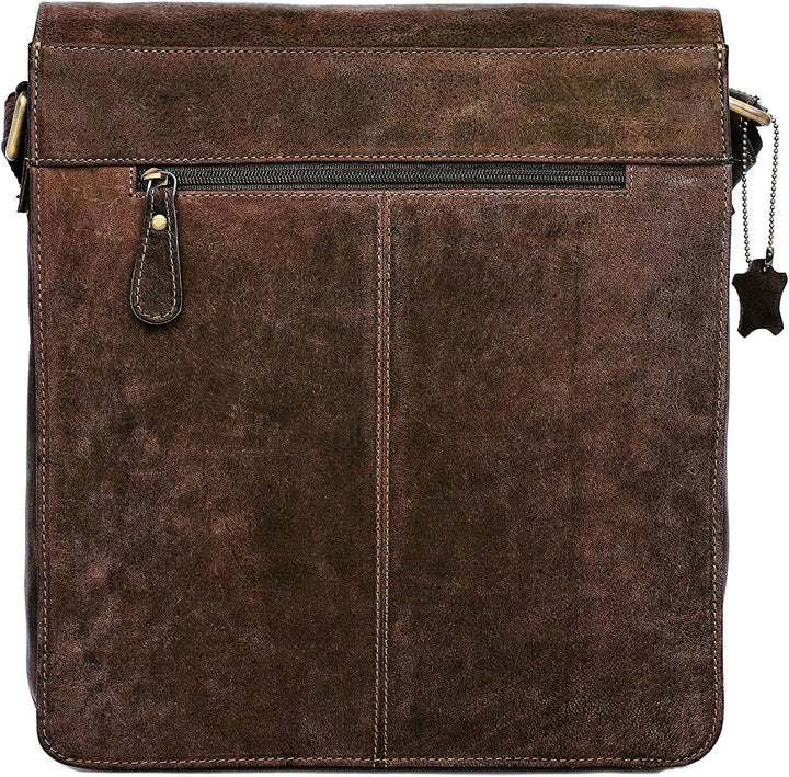 J. Wilson London 100 % echtes echtes Vintage Hunter Leder handgefertigt Herren Damen Leder Klappe Al
