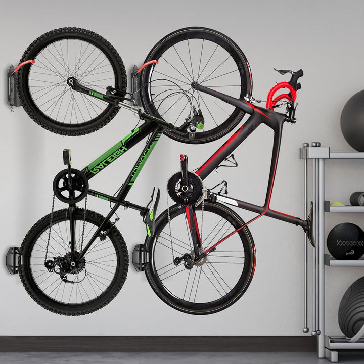 Mimoke Schwenkbare Fahrrad Wandhalterung Vertikaler Fahrradständer - Fahrradhalterung wand für die G