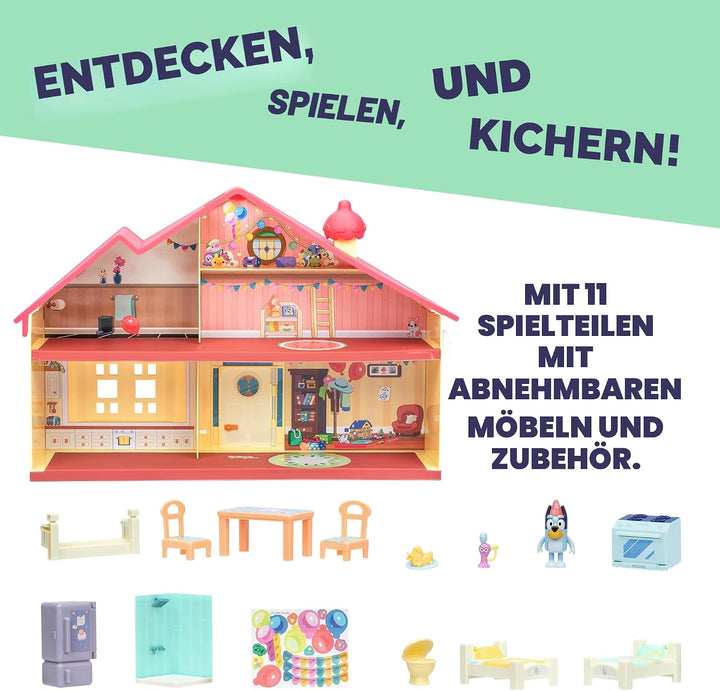 BlueY Geburtstagsfeier Spielset Zuhause mit 11 Möbelteilen Feier zu Hause, Feier zu Hause