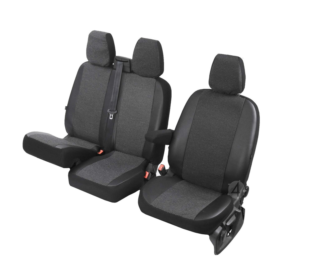 Sitzbezüge Viva passgenau geeignet für VW Crafter ab 2017-2+1- Erste Reihe (1+2) 4D-DV-VI-3M-MTVC-33