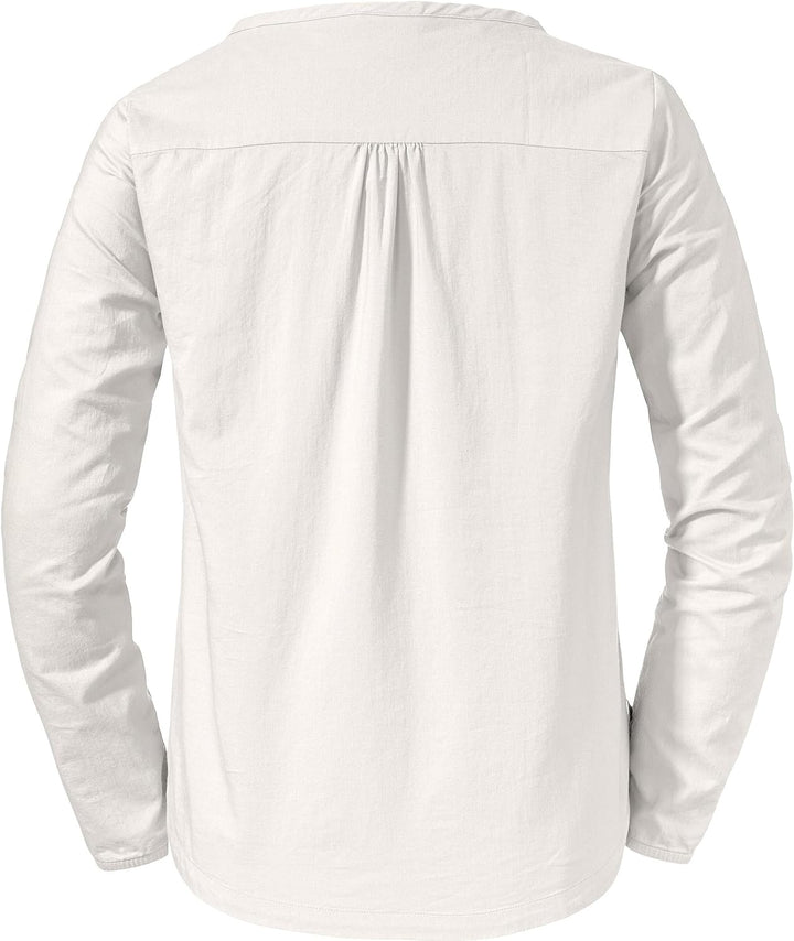 Schöffel Damen Catania Bluse 36 Whisper White, 36 Whisper White