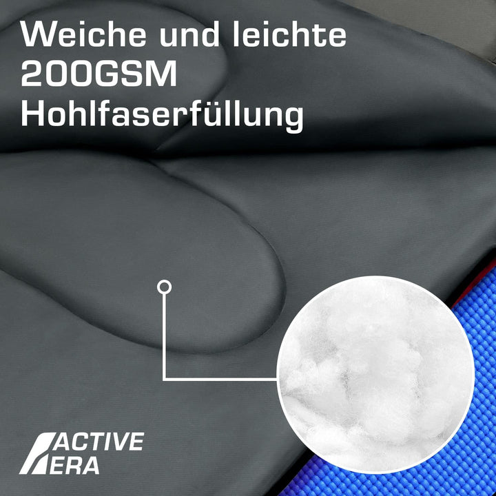 Active Era Deckenschlafsack - Sleeping Bag, -3°C bis 15°C Sommer, Frühling, Herbst - Leichter Schlaf