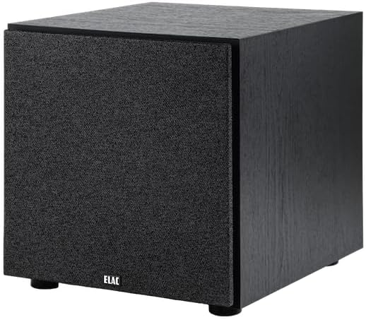 ELAC Debut 3.0 DS103 Subwoofer – Ideal für die Musikwiedergabe über Ihre Stereoanlage als Teil eines