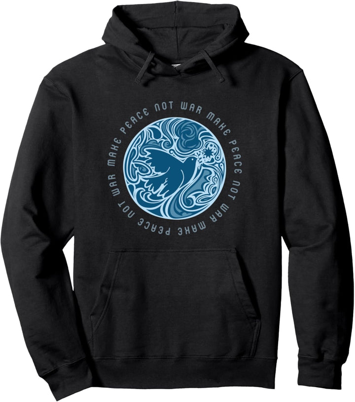 MAKE PEACE, NOT WAR - Frieden - Friedenstaube - Peace Pullover Hoodie