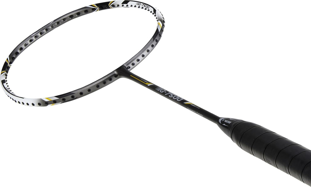 VICTOR Badmintonschläger G-7500, Schwarz/Silber, 67.4 cm, 113/0/0