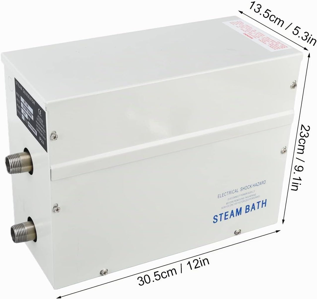 Dampfdusche Generator Kit System, 3KW Dampfgenerator Dampfdusche Automatische Entkalkung SPA Saunaba