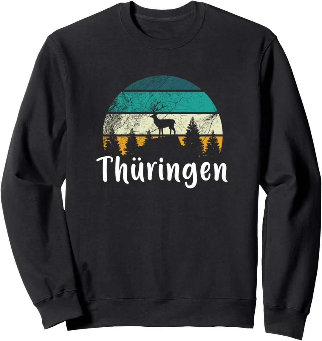 Stolzer Thüringer Heimat Ossi Thüringen Ostdeutschland Sweatshirt