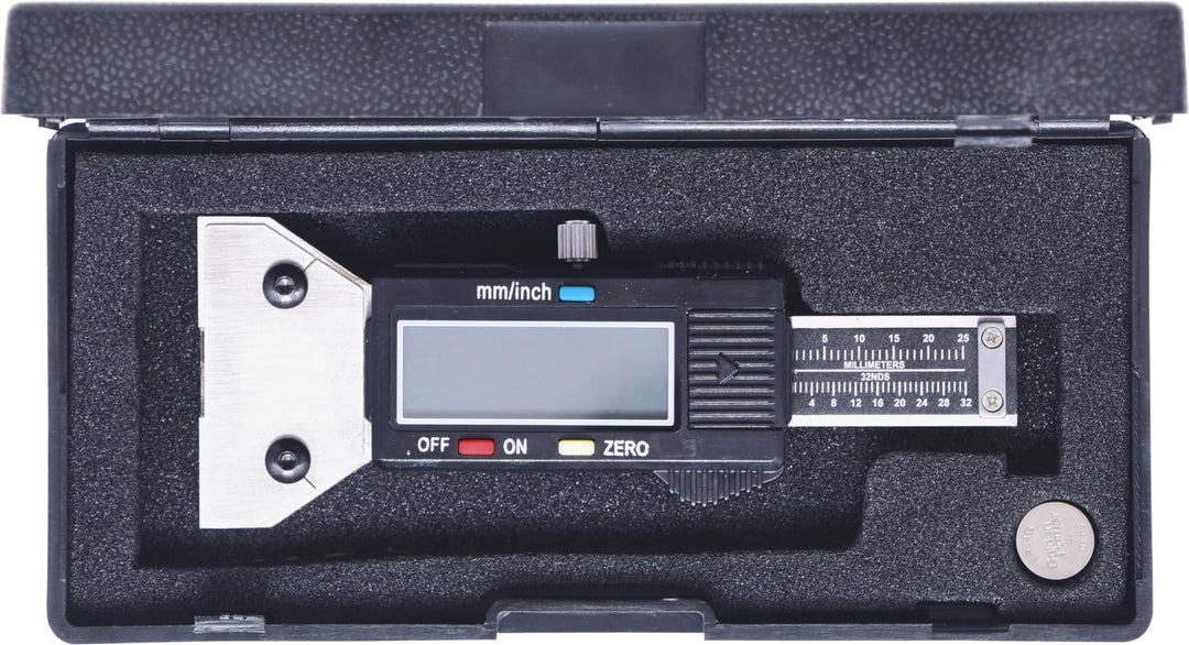 KS Tools 300.0550 Digital-Tiefenmessschieber 0-25mm, 125mm