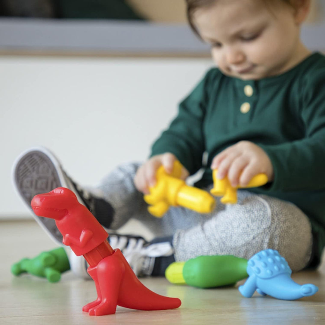 SMARTMAX - My First Dinosaurs, Magnetic Discovery Play Set, 14 Pieces, 1-5 Years Einzelbett, Einzelb