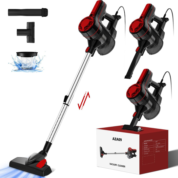 Staubsauger mit Kabel, 20000Pa Staubsauger, Vacuum Cleaner 5 Meter Kabel, mit H13 HEPA-Filter für Ha
