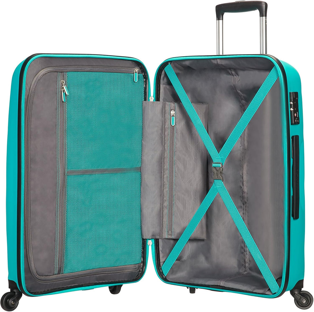 American Tourister Bon Air - Spinner L, Koffer, 75 cm, 91 L, Türkis (Deep Turquoise) Türkis (Deep Tu