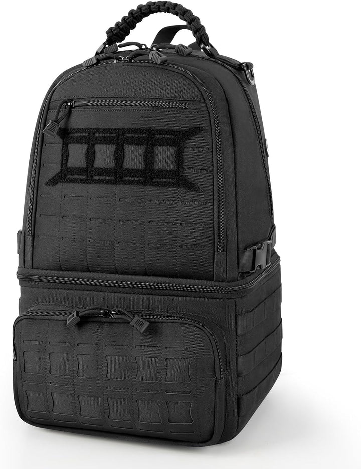 30L Kühlrucksack 2-in-1 Rucksack mit 15L Isolierter Wasserdicht Kühlkammer