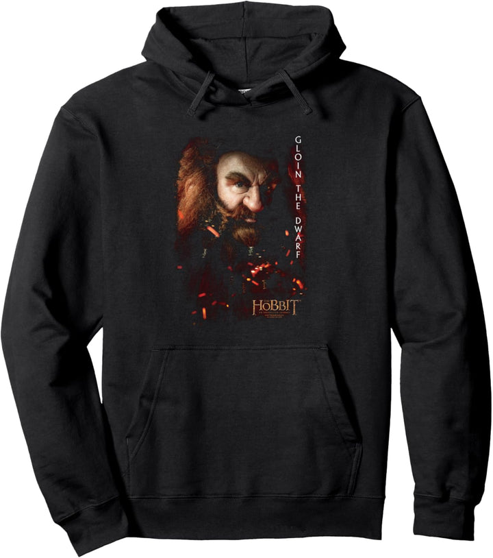 Hobbit Gloin Poster Pullover Hoodie
