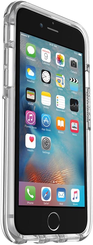OtterBox Symmetry Series Schutzhülle für iPhone 6/6S (4,7-Zoll-Version), Clear (Clear/Clear), Frustr
