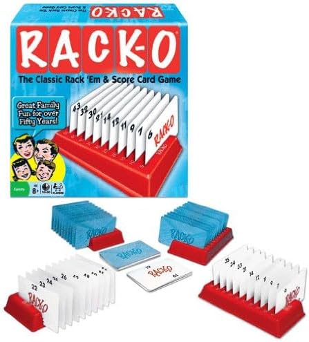Rack-O Card Game