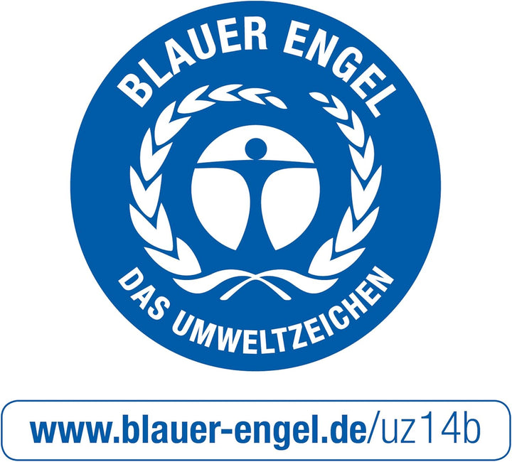 Original Falken 50er Pack Einhakhefter. Made in Germany. Aus Recycling-Karton mit ganzem Vorderdecke