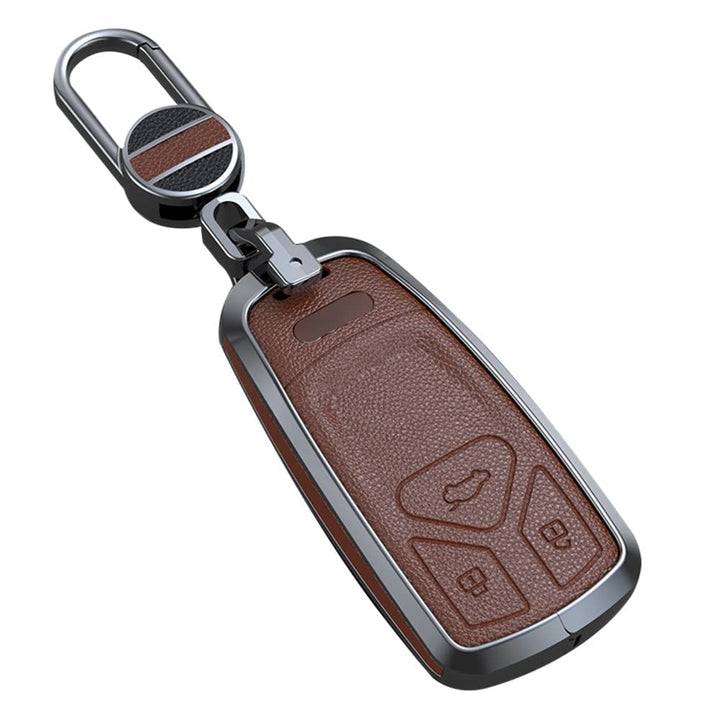 ontto Autoschlüssel Hülle Schlüsselanhänger Passt für Audi A4 B9 A5 A6 8S 8W Q5 Q7 4M S4 S5 S7 TT TT