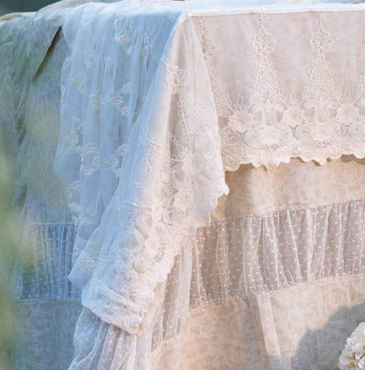 Blanc Mariclò Kollektion Dafne 140 x 140 cm, 100 % Polyester