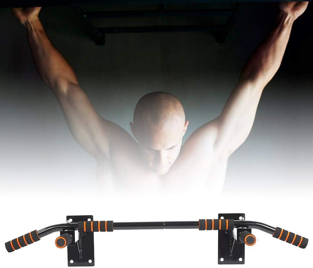 SOULONG Klimmzugstange zur Wandmontage, Klimmzugstange für Fitnessstudio, mit 6 Schaumstoffgriffen