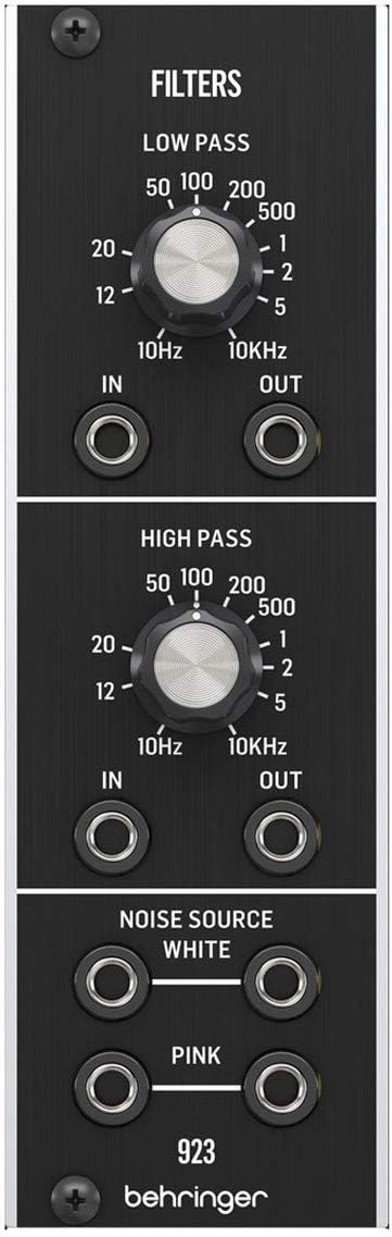 Behringer 923 FILTER Legendäres analoges Doppelfiltermodul für Eurorack 923 FILTERS, 923 FILTERS