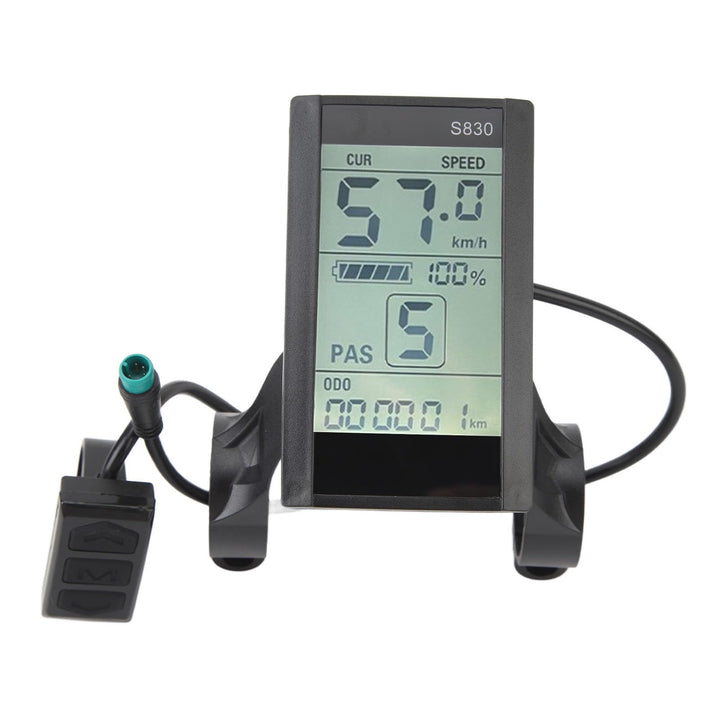 Display Panel Elektrofahrrad LCD Display Elektrofahrrad LCD Display Panel 24V 36V 48V LCD S830 Panel