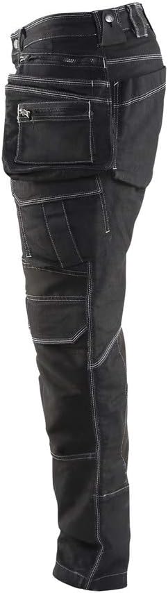 Blaklader 19901141 Handwerker-Hose Stretch X1900, Marine/Schwarz, grootte D124 D124 8999, D124 8999
